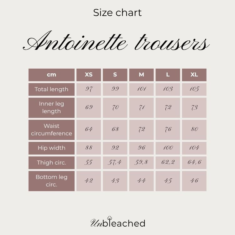 Kanten Pantalon - Antoinette (100% katoen)