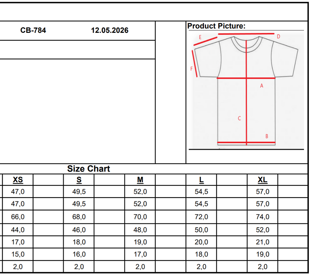 Heren t-shirt - Andy PRE-ORDER