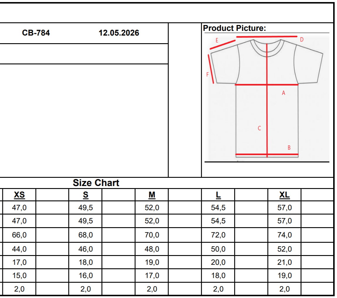 Heren t-shirt - Andy PRE-ORDER